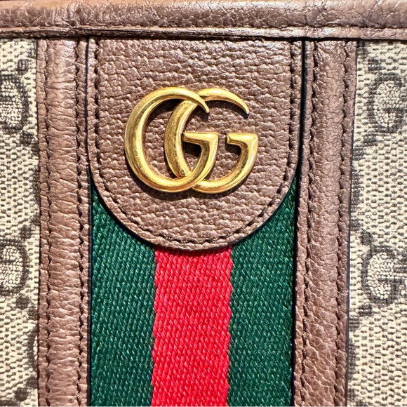 GUCCI Clutch bag Sherry line GG Supreme Canvas. - Picture 14 of 17